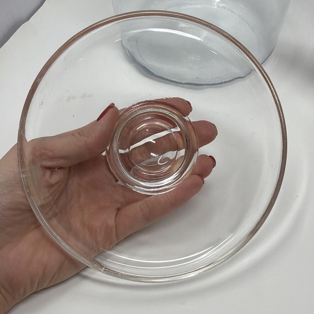 PYREX Flameware #6283 Glass Inner Pot & Lid ONLY for Double Boiler - 1-1/2 QT - Picture 8 of 9